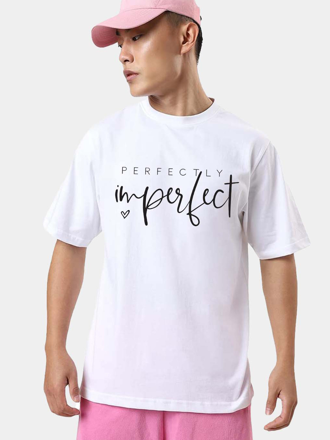 VIXENLY Typography Printed Oversized Fit Pure Cotton Casual T-shirt, White
VIXENLY Typography Printed Oversized Fit Pure Cotton Casual T-shirt, White