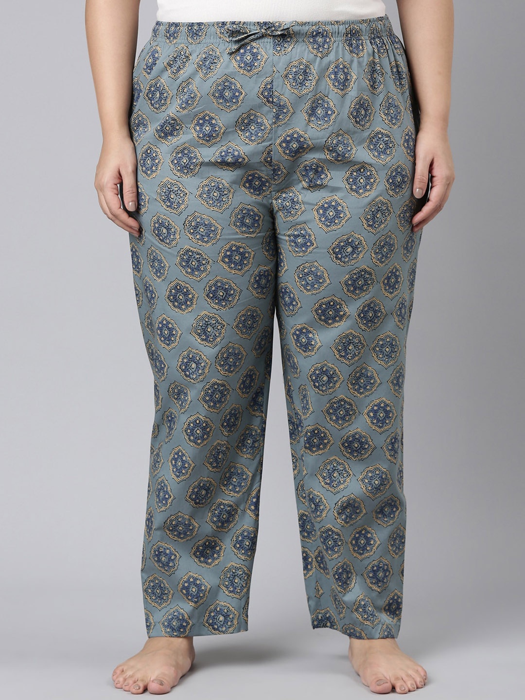 Go Colors Women Plus Size Floral-Printed Relaxed-Fit Lightweight Cotton Lounge Pants, Blue
Go Colors Women Plus Size Floral-Printed Relaxed-Fit Lightweight Cotton Lounge Pants, Blue