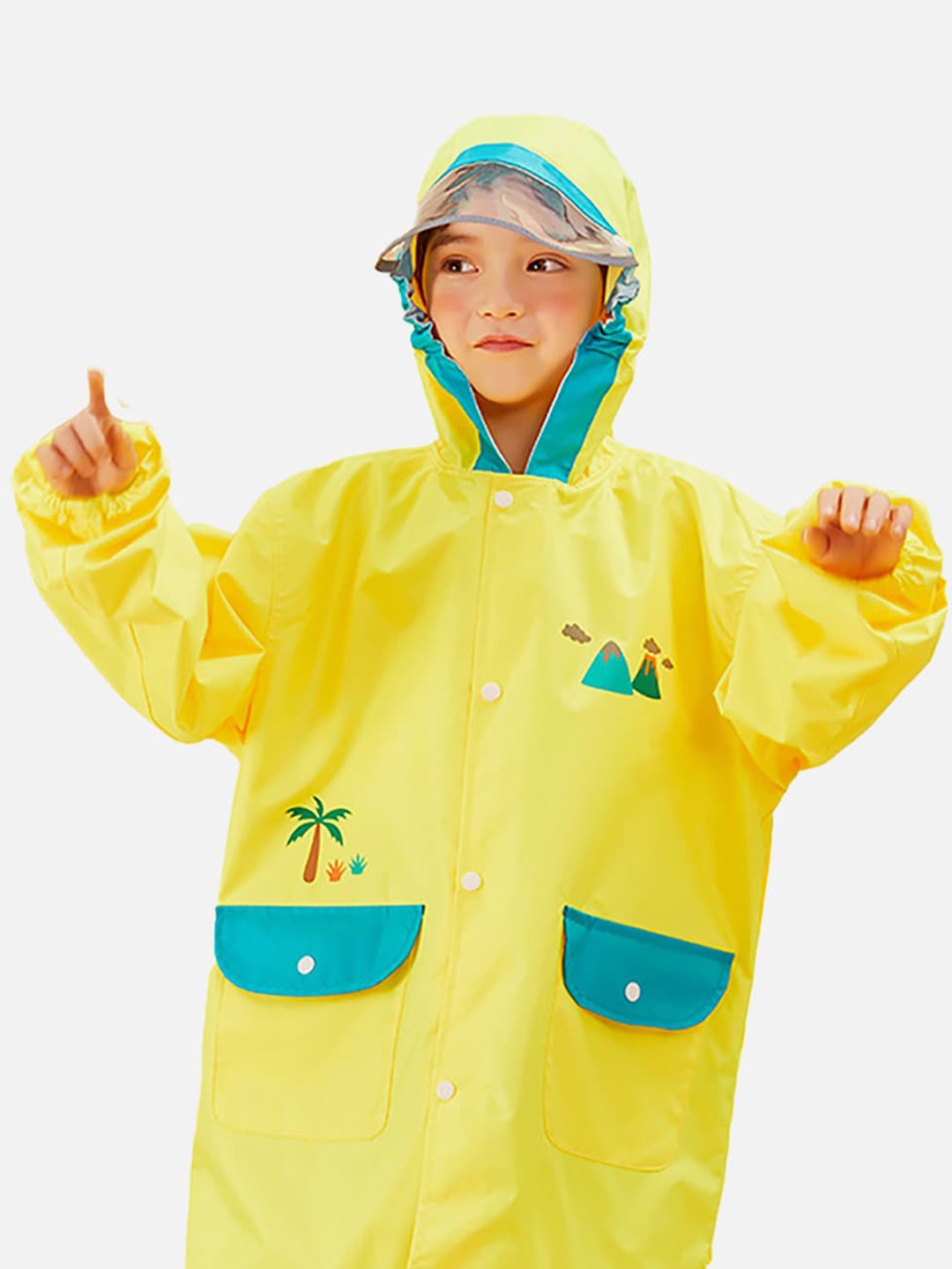 Little Surprise Box LLP Kids Printed Rain Jacket With Backpack Carrying Space, Yellow
Little Surprise Box LLP Kids Printed Rain Jacket With Backpack Carrying Space, Yellow