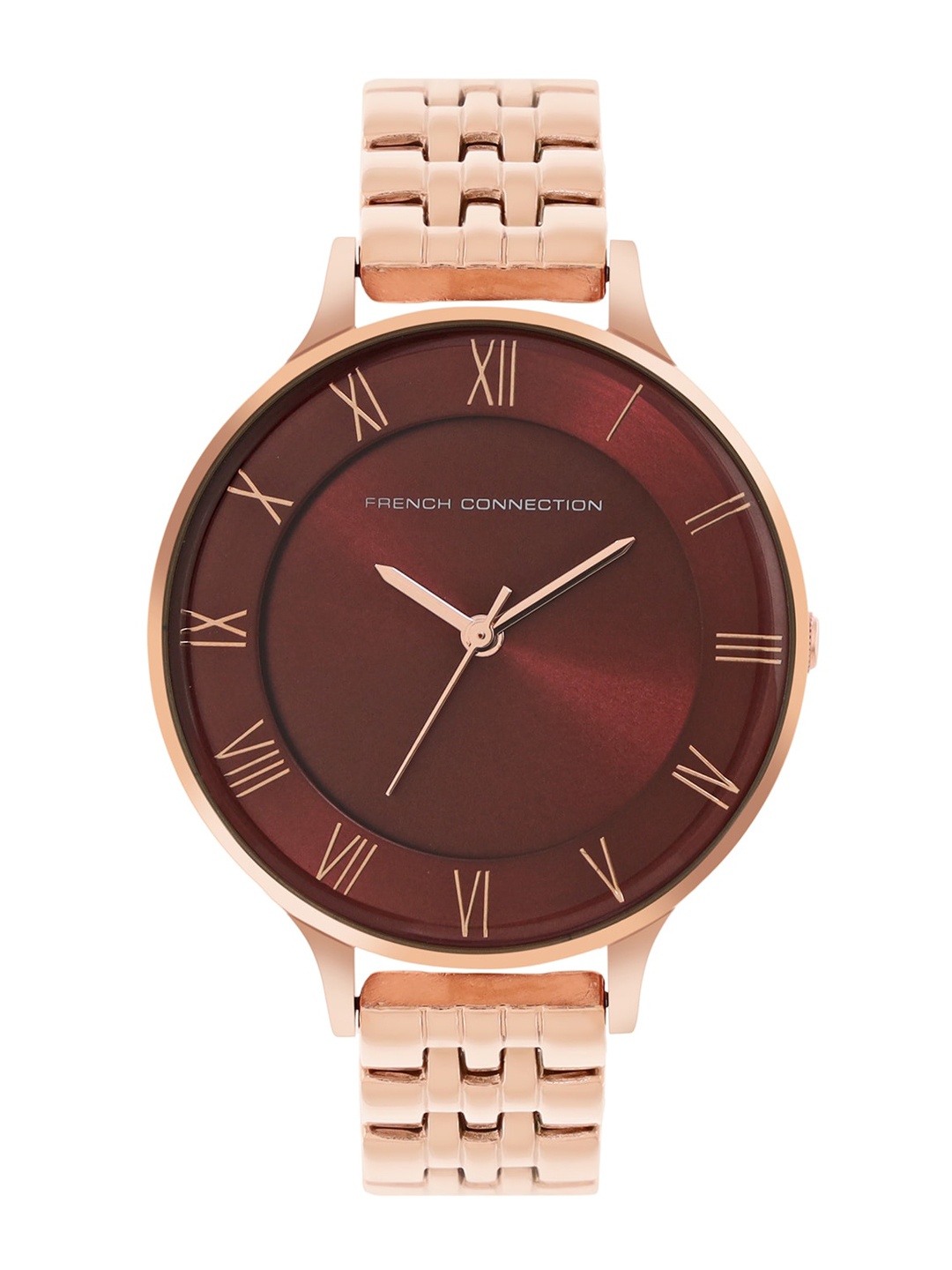 French Connection Women Stainless Steel Bracelet Style Straps Analogue Watch FCN00075D, Maroon
French Connection Women Stainless Steel Bracelet Style Straps Analogue Watch FCN00075D, Maroon
