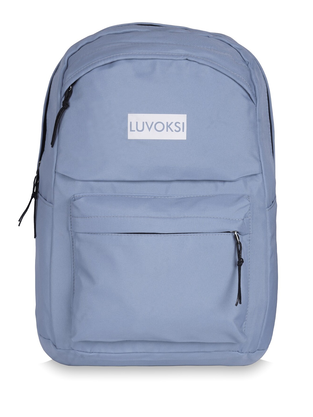 Luvoksi Women Brand Logo Water Resistant Backpack, Blue