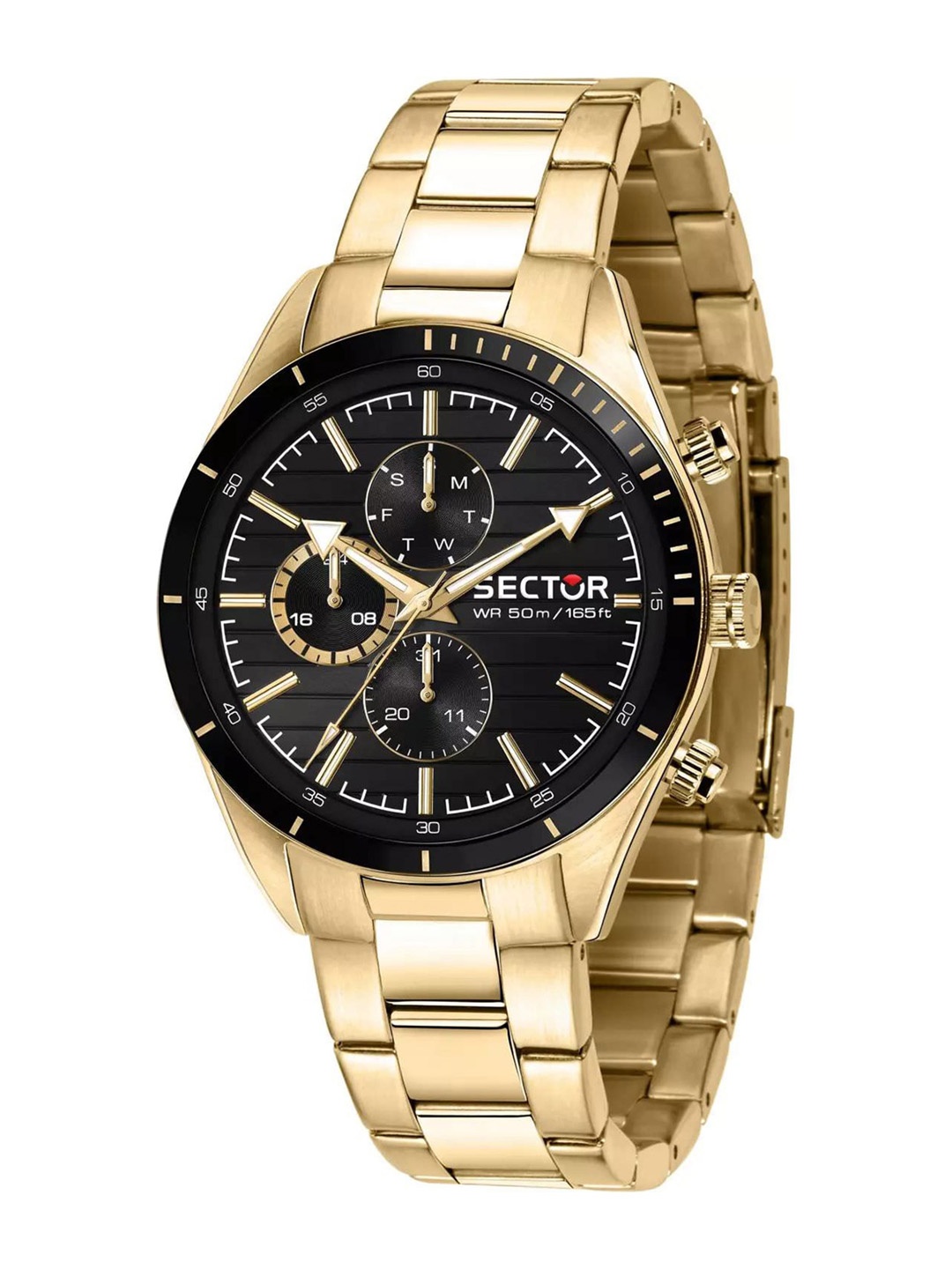 Sector Men Embellished Dial & Stainless Steel Straps Analogue Display Watch R3253516009, Black
Sector Men Embellished Dial & Stainless Steel Straps Analogue Display Watch R3253516009, Black