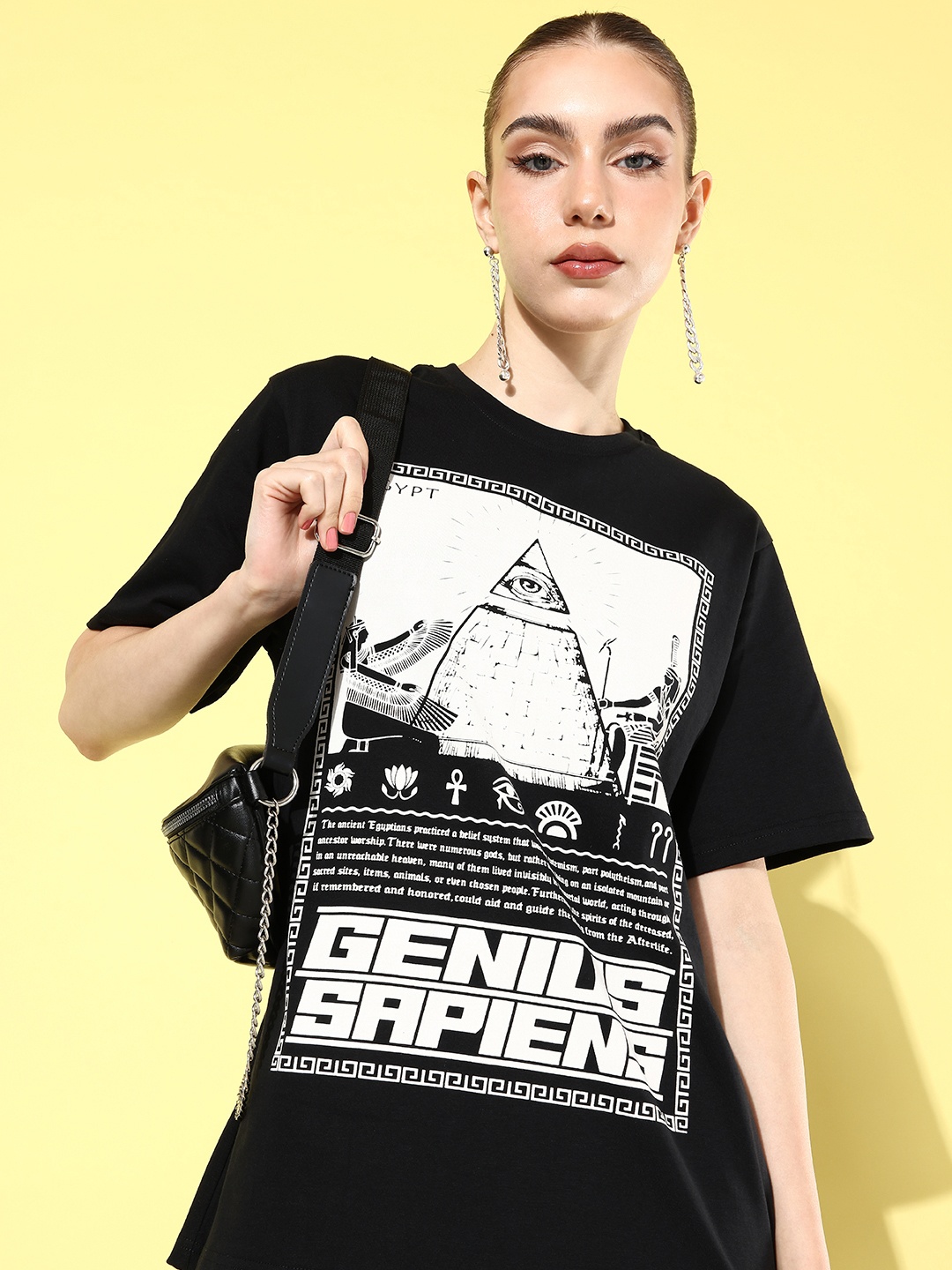 Difference of Opinion Printed Oversized Drop-Shoulder Sleeves Pure Cotton T-shirt, Black
Difference of Opinion Printed Oversized Drop-Shoulder Sleeves Pure Cotton T-shirt, Black