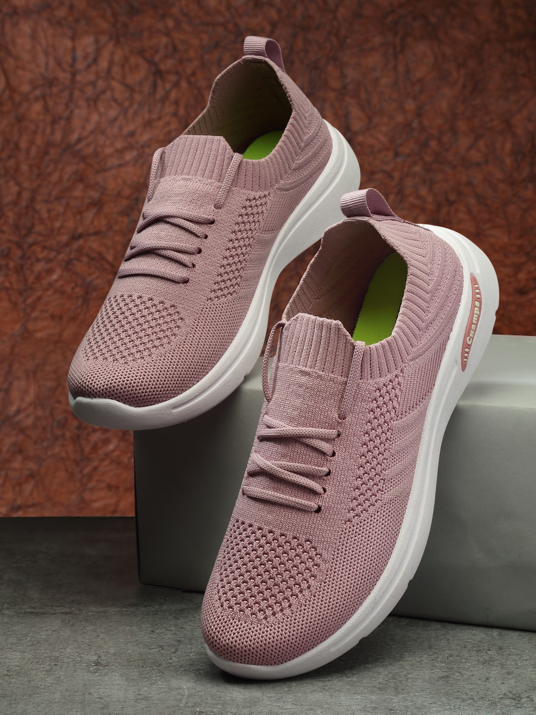 Champs Women Textured Lightweight Sneakers, Purple