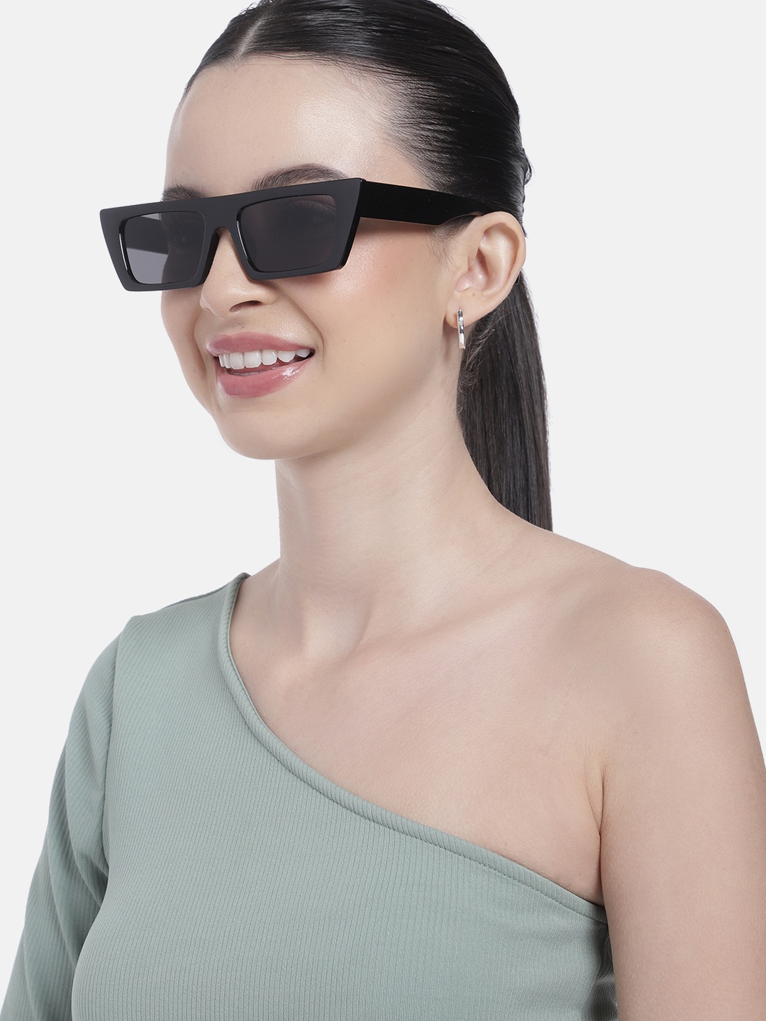 DressBerry Unisex Black Lens & Black Square Sunglasses with UV Protected Lens
DressBerry Unisex Black Lens & Black Square Sunglasses with UV Protected Lens