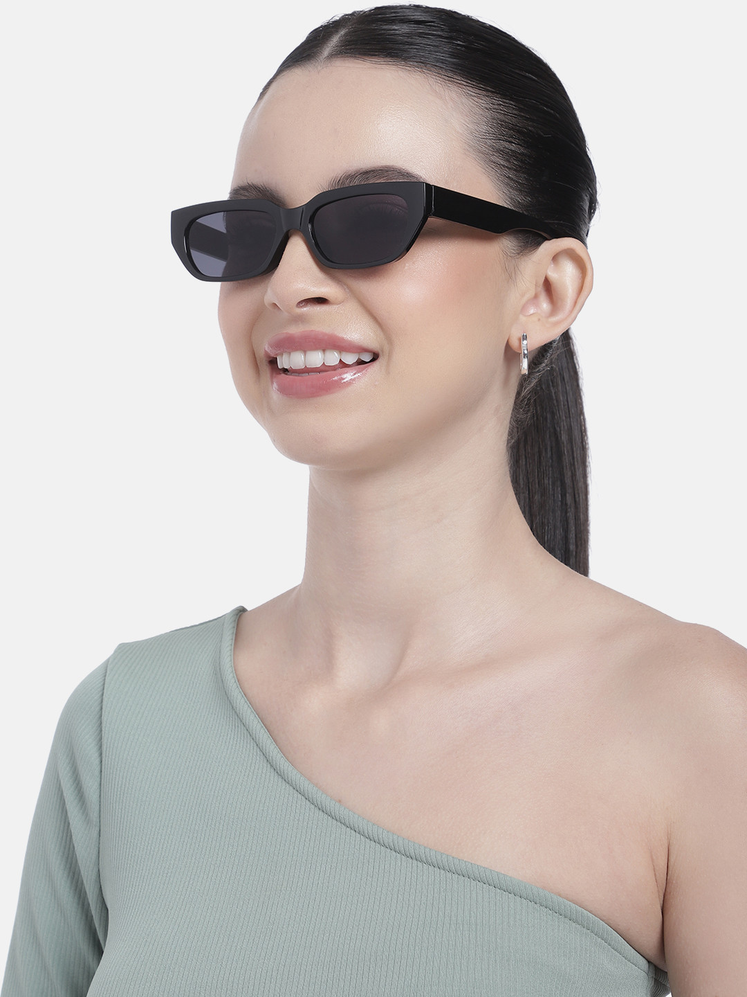 DressBerry Unisex Black Lens & Black Rectangle Sunglasses with UV Protected Lens
DressBerry Unisex Black Lens & Black Rectangle Sunglasses with UV Protected Lens