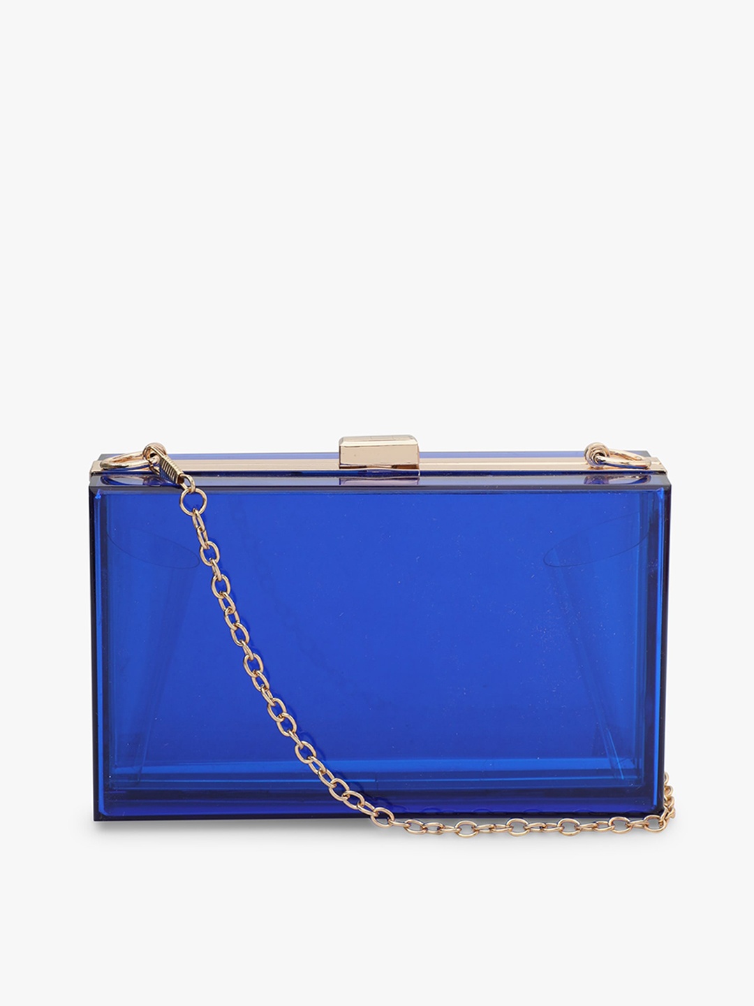 PELLE LUXUR PU Shopper Sling Bag, Blue