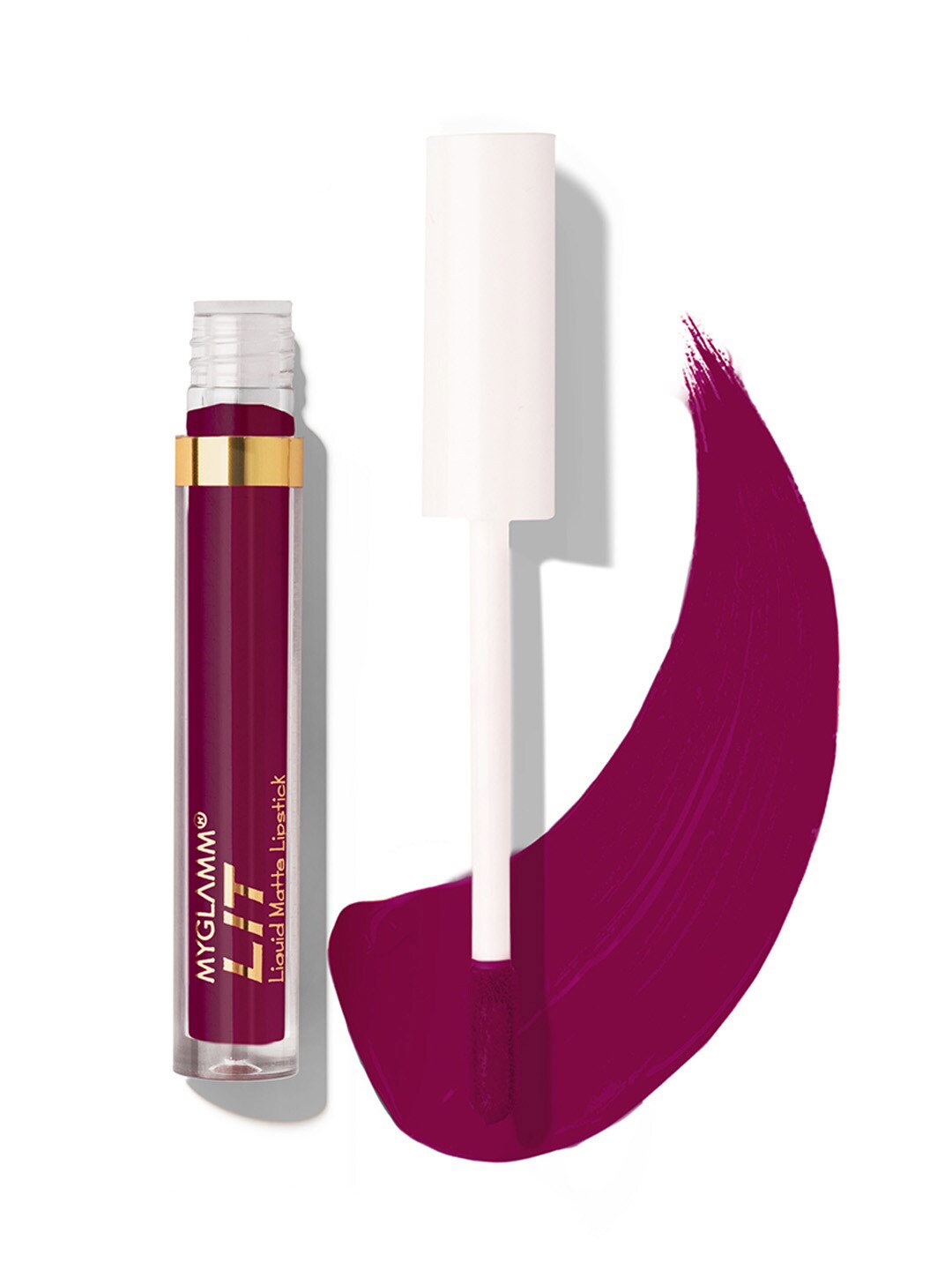 MyGlamm LIT Non-Drying Liquid Velvet Matte Lipstick with Vitamin E 1.6ml - Submarining, Purple
MyGlamm LIT Non-Drying Liquid Velvet Matte Lipstick with Vitamin E 1.6ml - Submarining, Purple