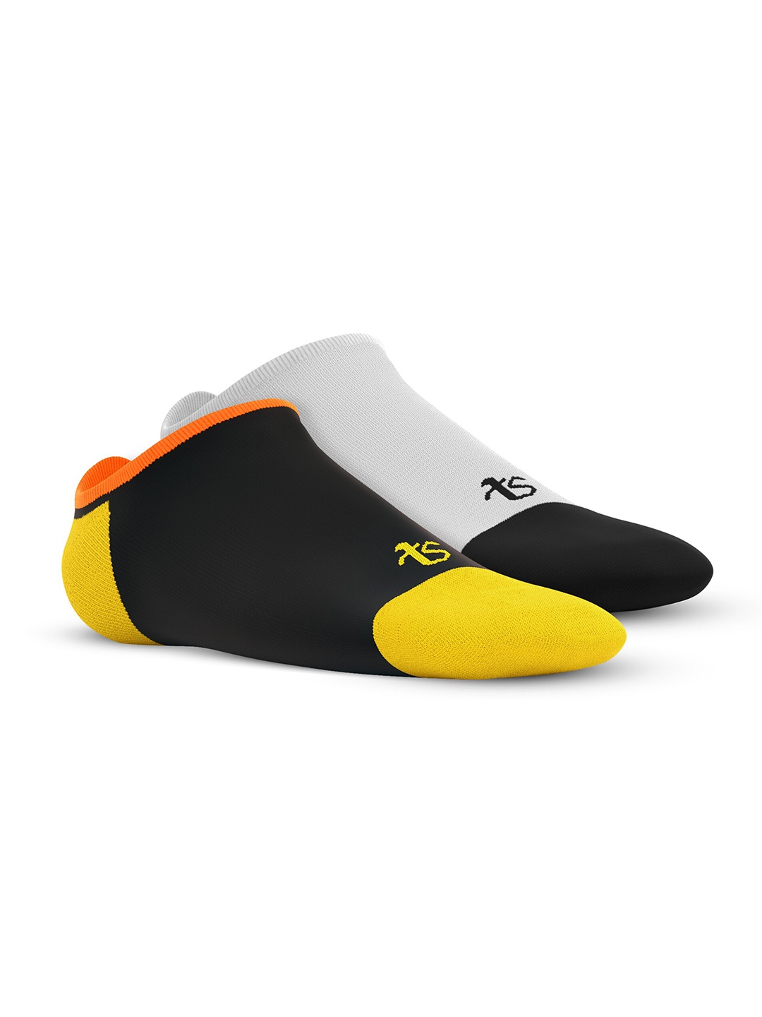TalkingSox Unisex Pack Of 2 Colourblocked Durable Moisture Wicking Shoe Liner Socks, Black
TalkingSox Unisex Pack Of 2 Colourblocked Durable Moisture Wicking Shoe Liner Socks, Black