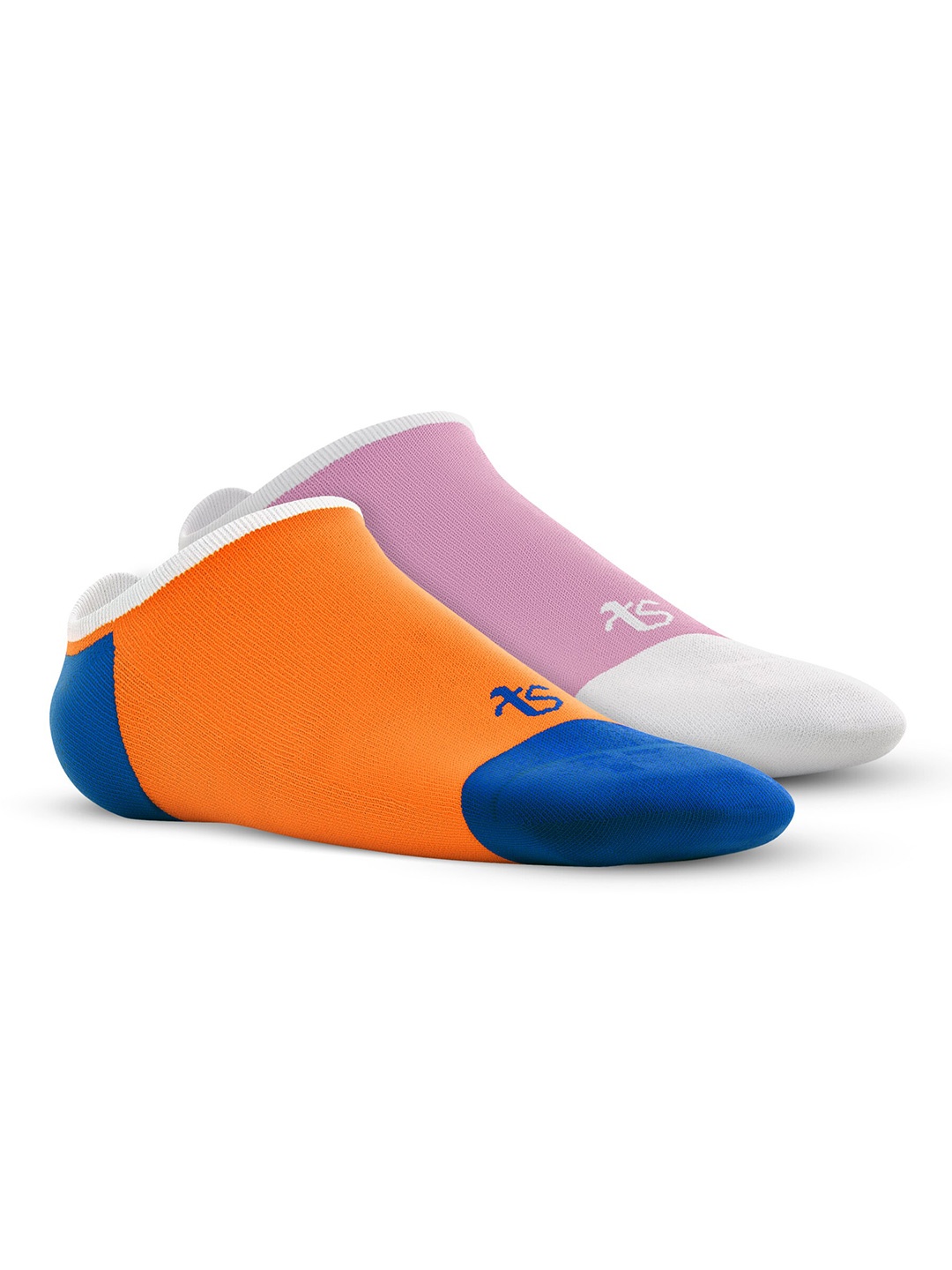 TalkingSox Unisex Pack Of 2 Colourblocked Durable Moisture Wicking Shoe Liner Socks, Orange
TalkingSox Unisex Pack Of 2 Colourblocked Durable Moisture Wicking Shoe Liner Socks, Orange