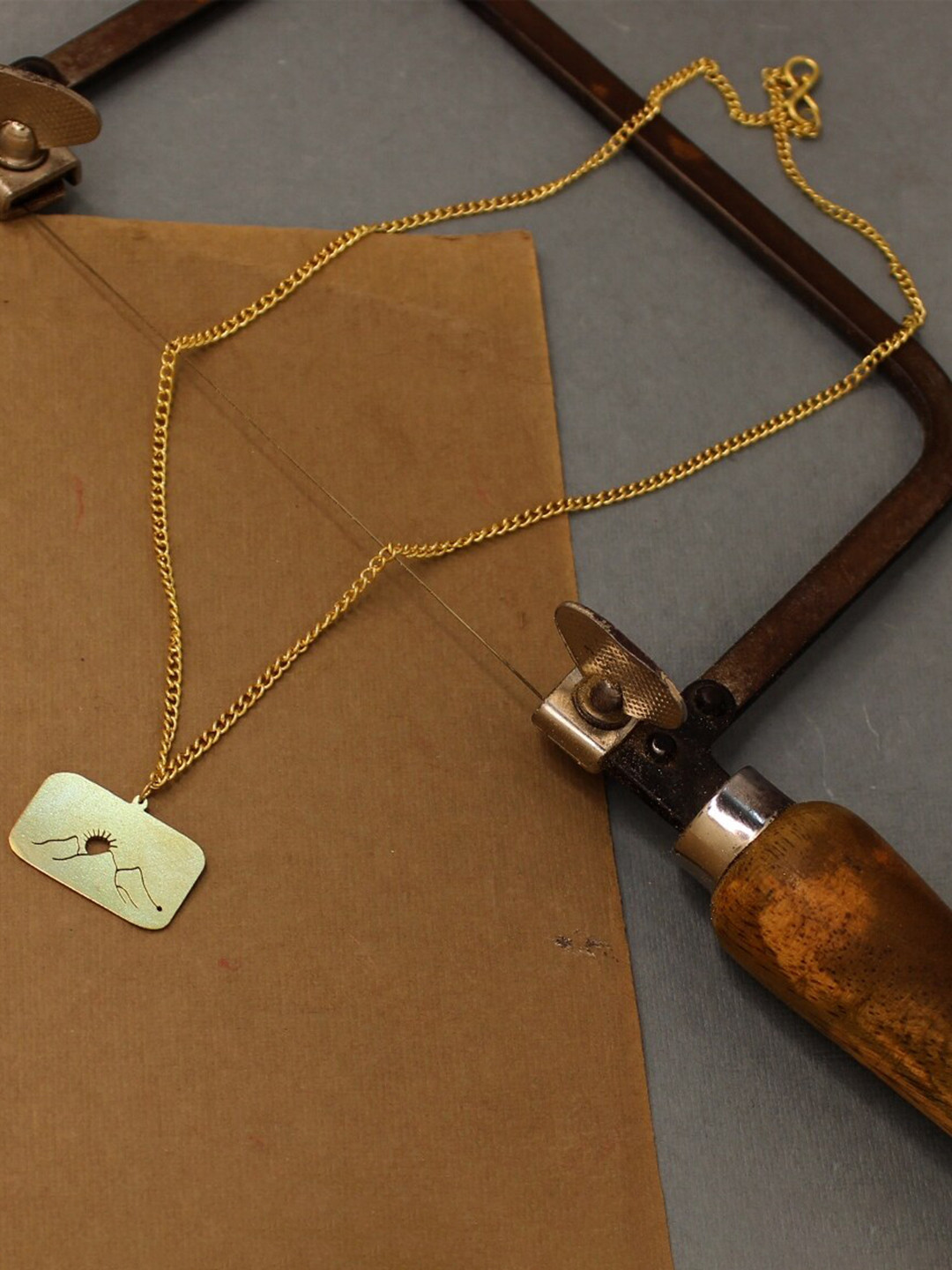 Goldnera Gold Plated Pendant With Chain
Goldnera Gold Plated Pendant With Chain