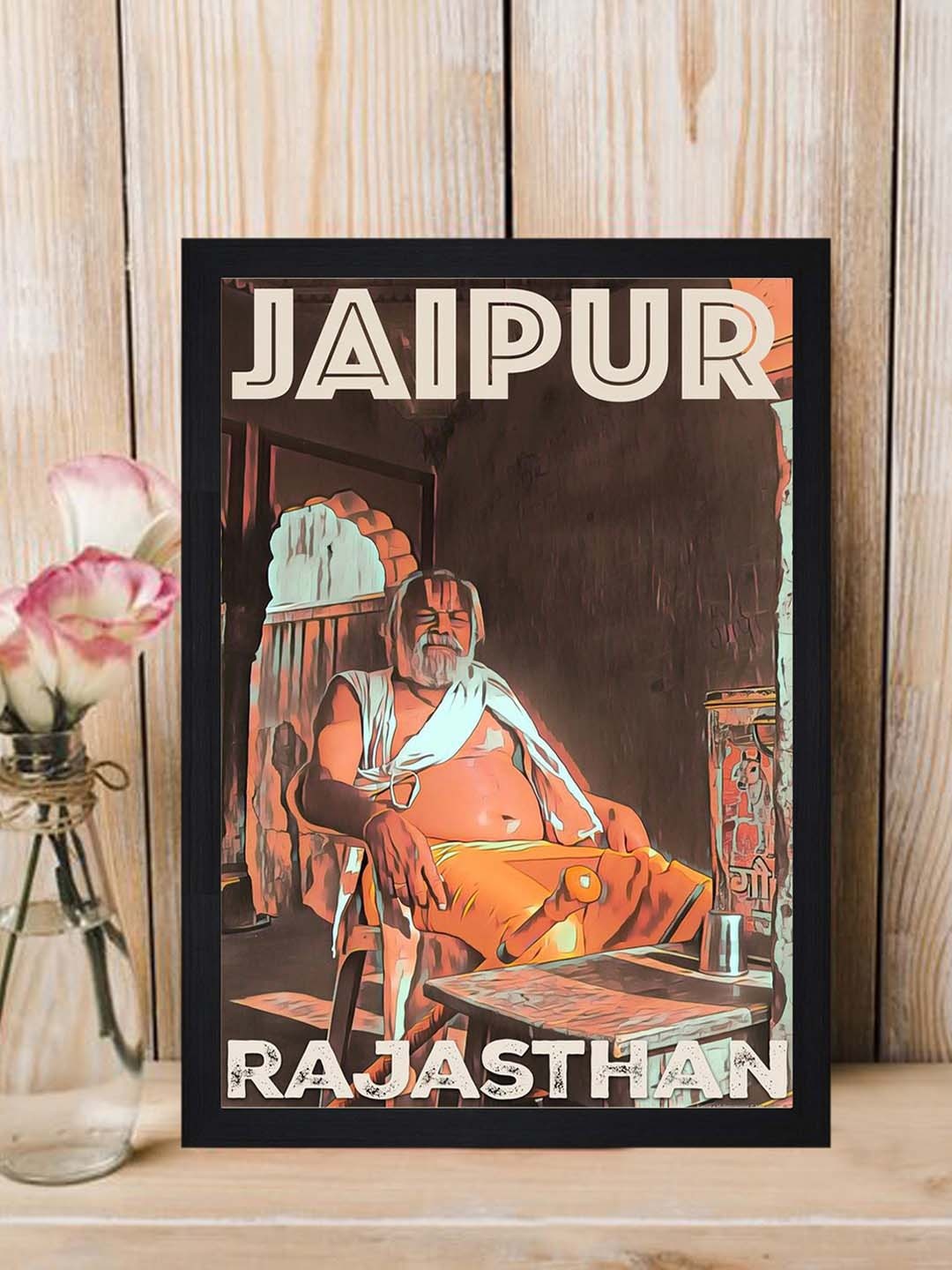 Gallery99 Black & Orange Jaipur Rajasthan Textured Paper Framed Wall Art
Gallery99 Black & Orange Jaipur Rajasthan Textured Paper Framed Wall Art