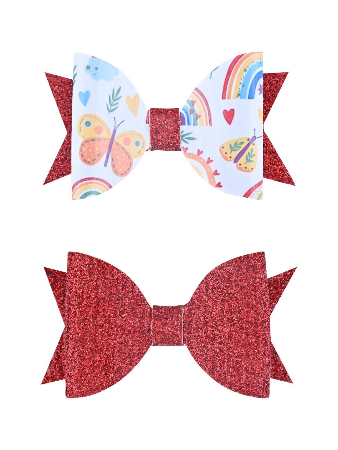 Aye Candy Girls Set of 2 Alligator Hair Clip, Red 
Aye Candy Girls Set of 2 Alligator Hair Clip, Red