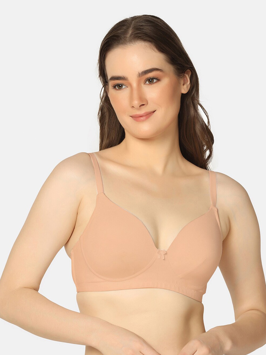 Curvy Love Seamless Lightly Padded Medium Coverage All Day Comfort T Shirt Bra, Beige
Curvy Love Seamless Lightly Padded Medium Coverage All Day Comfort T Shirt Bra, Beige