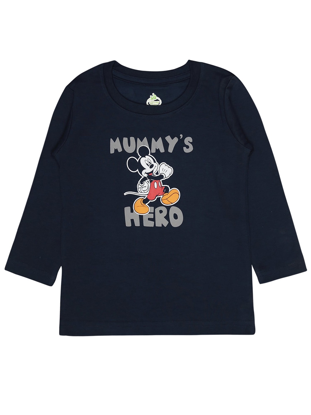 Bodycare Infant Boys Mickey & Friends Printed Drop-Shoulder Sleeves Cotton T-shirt, Navy blue
Bodycare Infant Boys Mickey & Friends Printed Drop-Shoulder Sleeves Cotton T-shirt, Navy blue