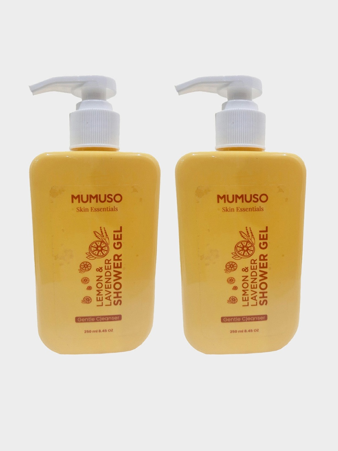 MUMUSO Set Of 2 Gentle Cleanser Nourishing Lemon & Lavender Shower Gel - 250ml Each, Yellow
MUMUSO Set Of 2 Gentle Cleanser Nourishing Lemon & Lavender Shower Gel - 250ml Each, Yellow