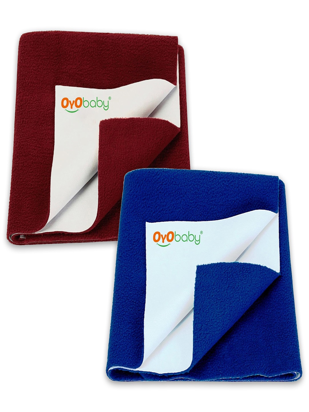 OyO Baby Pack of 2 Royal Blue & Maroon Waterproof Dry sheet Polycotton Mattress Protector, Navy blue
OyO Baby Pack of 2 Royal Blue & Maroon Waterproof Dry sheet Polycotton Mattress Protector, Navy blue