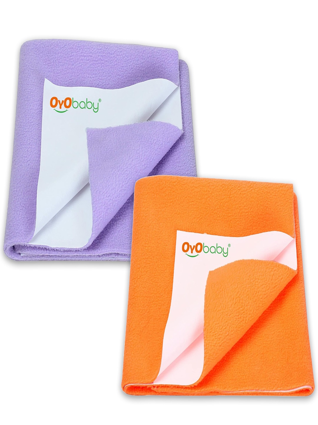 OyO Baby Pack of 2 Peach & Violet Waterproof Dry sheet Polycotton Mattress Protector, Orange
OyO Baby Pack of 2 Peach & Violet Waterproof Dry sheet Polycotton Mattress Protector, Orange