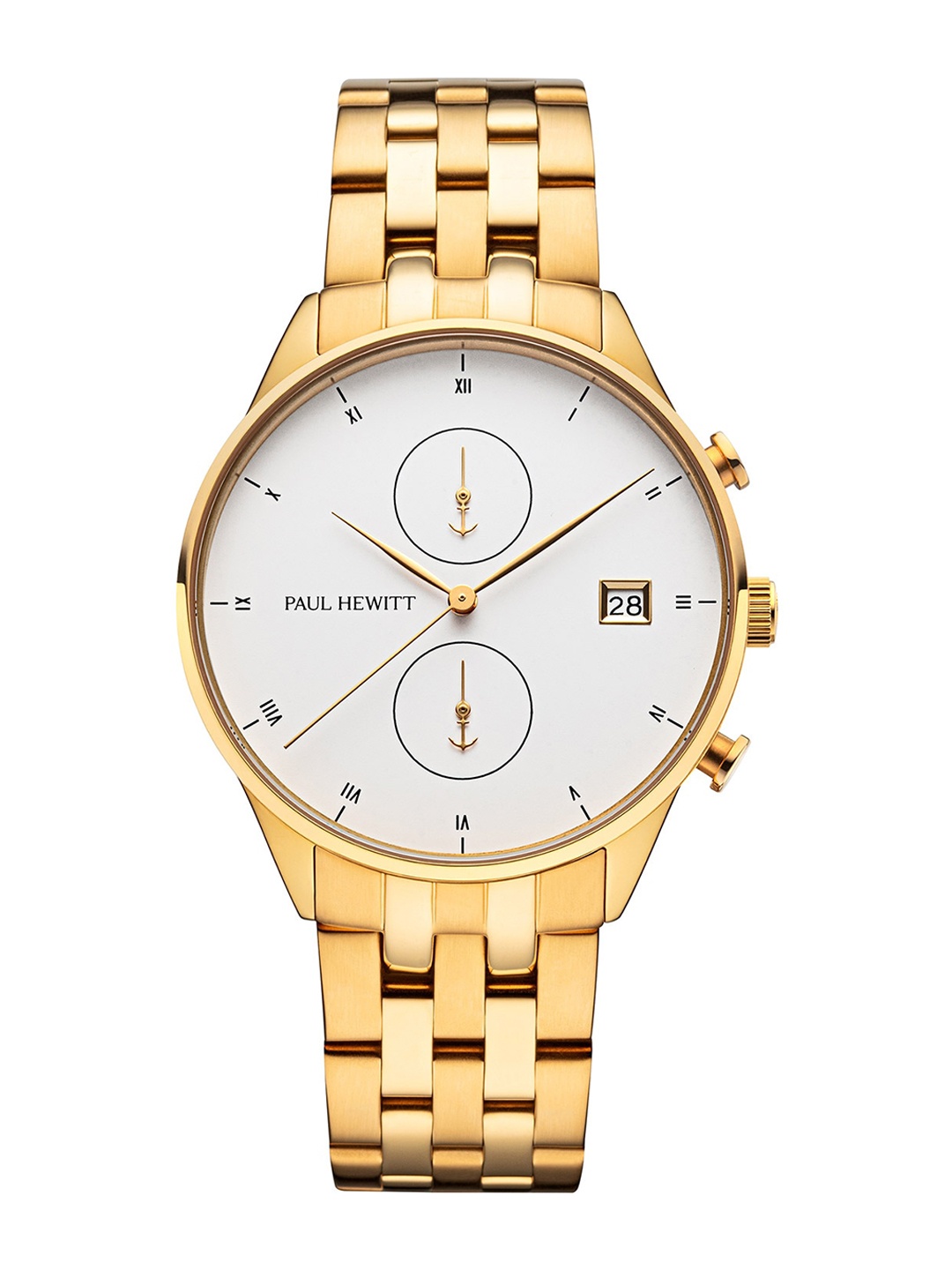 PAUL HEWITT Women Stainless Steel Bracelet Style Straps Analogue Watch PH004388, White
PAUL HEWITT Women Stainless Steel Bracelet Style Straps Analogue Watch PH004388, White