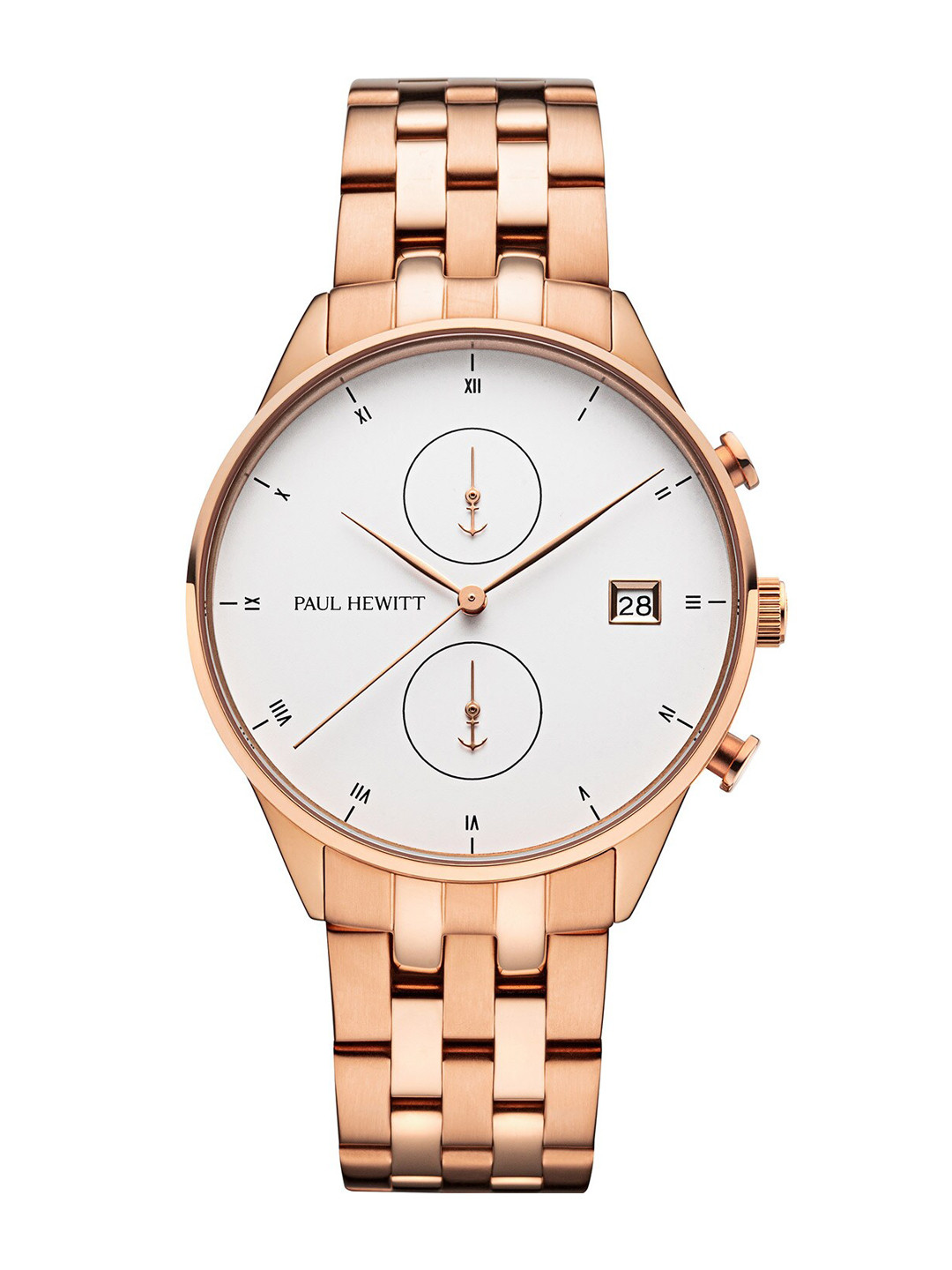PAUL HEWITT Women Stainless Steel Bracelet Style Straps Analogue Watch PH004389, White
PAUL HEWITT Women Stainless Steel Bracelet Style Straps Analogue Watch PH004389, White