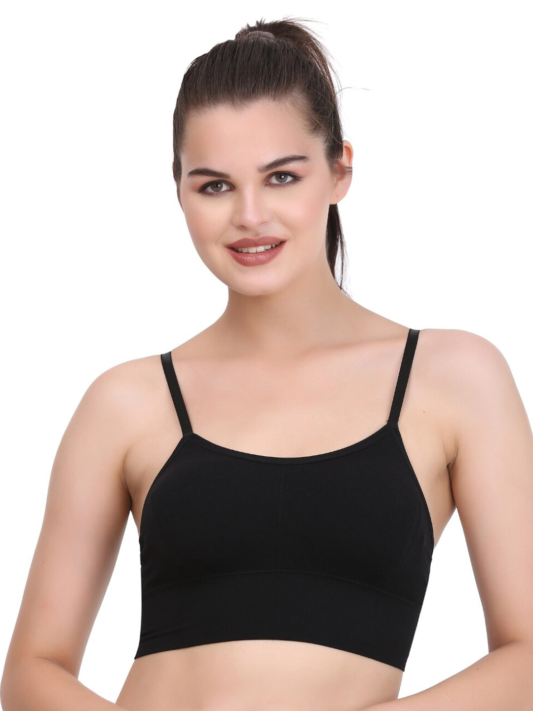 MYSHA Full Coverage Lightly Padded Medium Support Push-Up Bra With All Day Comfort, Black
MYSHA Full Coverage Lightly Padded Medium Support Push-Up Bra With All Day Comfort, Black