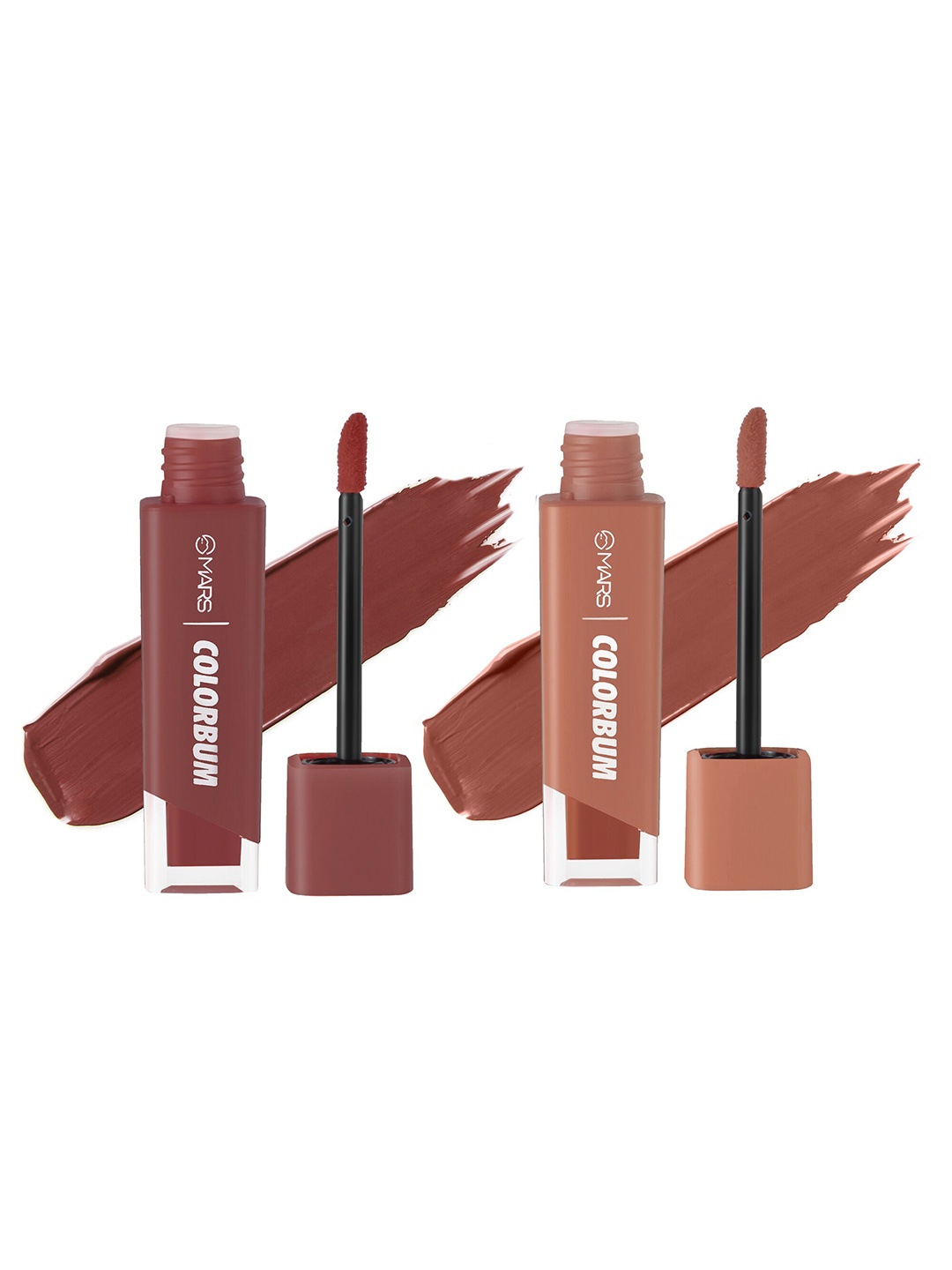 MARS Set of 2 Colorbum Smudge Free Liquid Matte Lipstick 5.5 ml each - Shade 05 & 07, Brown
MARS Set of 2 Colorbum Smudge Free Liquid Matte Lipstick 5.5 ml each - Shade 05 & 07, Brown