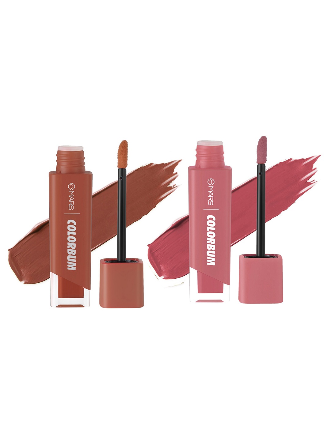 MARS Set of 2 Colorbum Smudge Free Liquid Matte Lipstick 5.5 ml each - Shade 03 & 08, Pink
MARS Set of 2 Colorbum Smudge Free Liquid Matte Lipstick 5.5 ml each - Shade 03 & 08, Pink