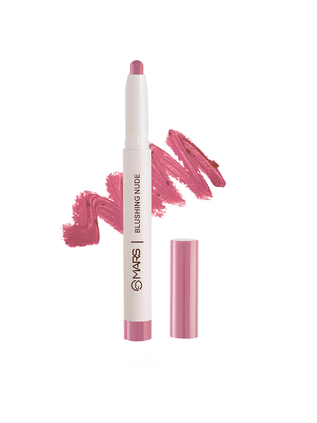 MARS Non-Transfer Long Lasting Poppins Rotating Matte Lip Lipstick - Blushing Nudee 06, Pink
MARS Non-Transfer Long Lasting Poppins Rotating Matte Lip Lipstick - Blushing Nudee 06, Pink