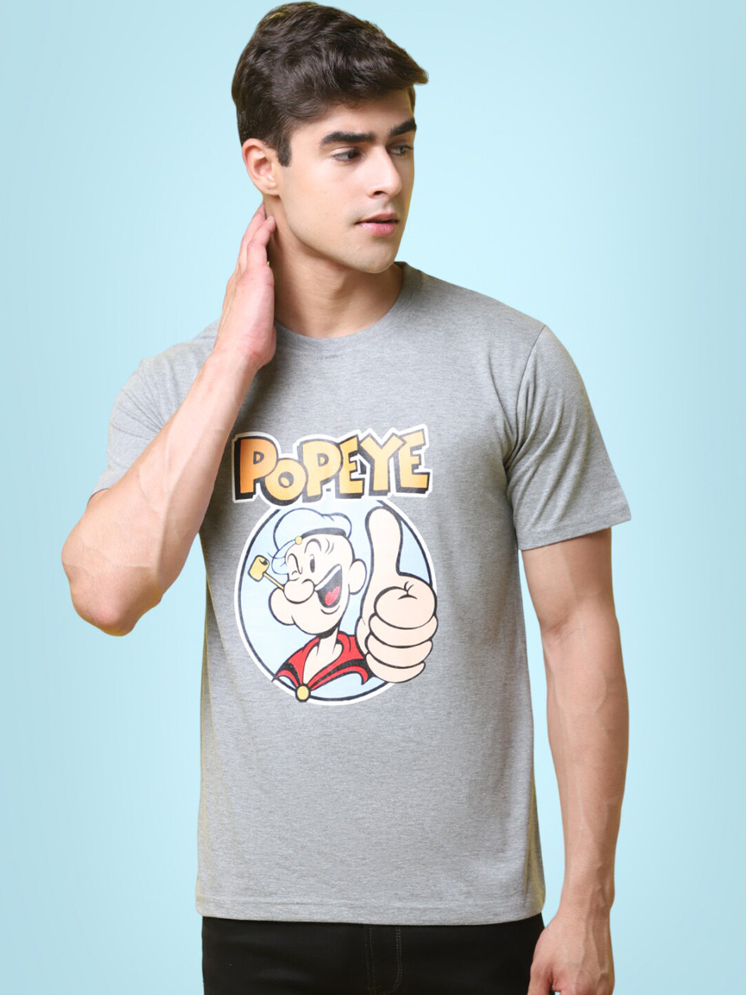 7Threads Popeye Printed Round Neck Pure Cotton T-shirt, Grey
7Threads Popeye Printed Round Neck Pure Cotton T-shirt, Grey