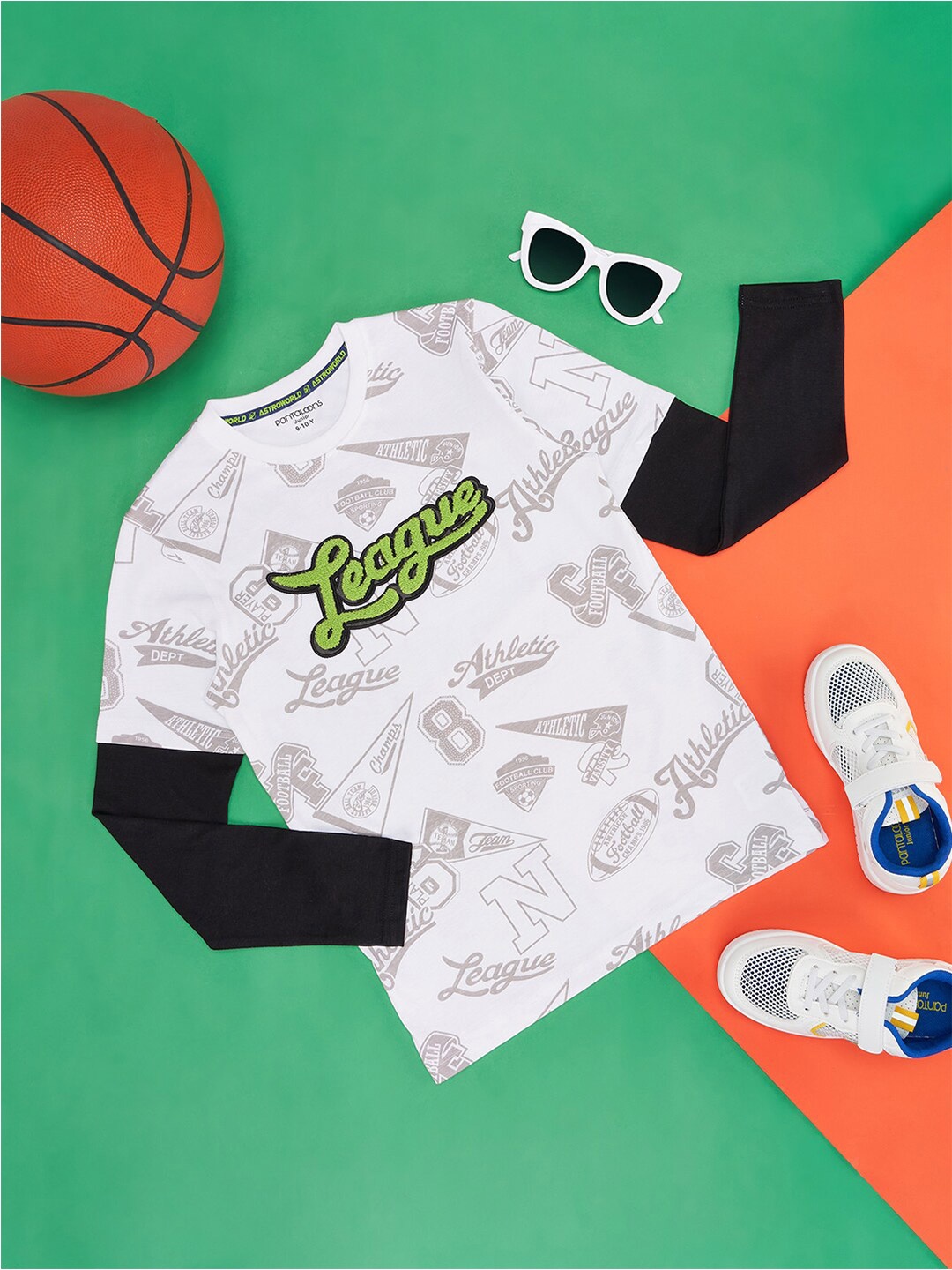 Pantaloons Junior Boys Typography Printed Round Neck Cotton T-shirt, Off white
Pantaloons Junior Boys Typography Printed Round Neck Cotton T-shirt, Off white