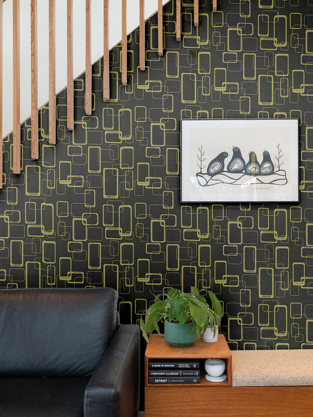Asian Paints ezyCR8 Self-Adhesive Peel & Stick Wallpaper (45 x 500 cm), Black