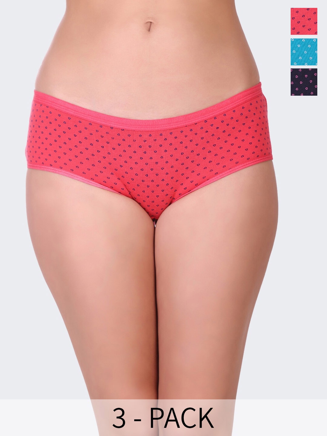 POOJA RAGENEE Pack Of 3 Assorted Conversational Printed Anti Bacterial Hipster Briefs
POOJA RAGENEE Pack Of 3 Assorted Conversational Printed Anti Bacterial Hipster Briefs