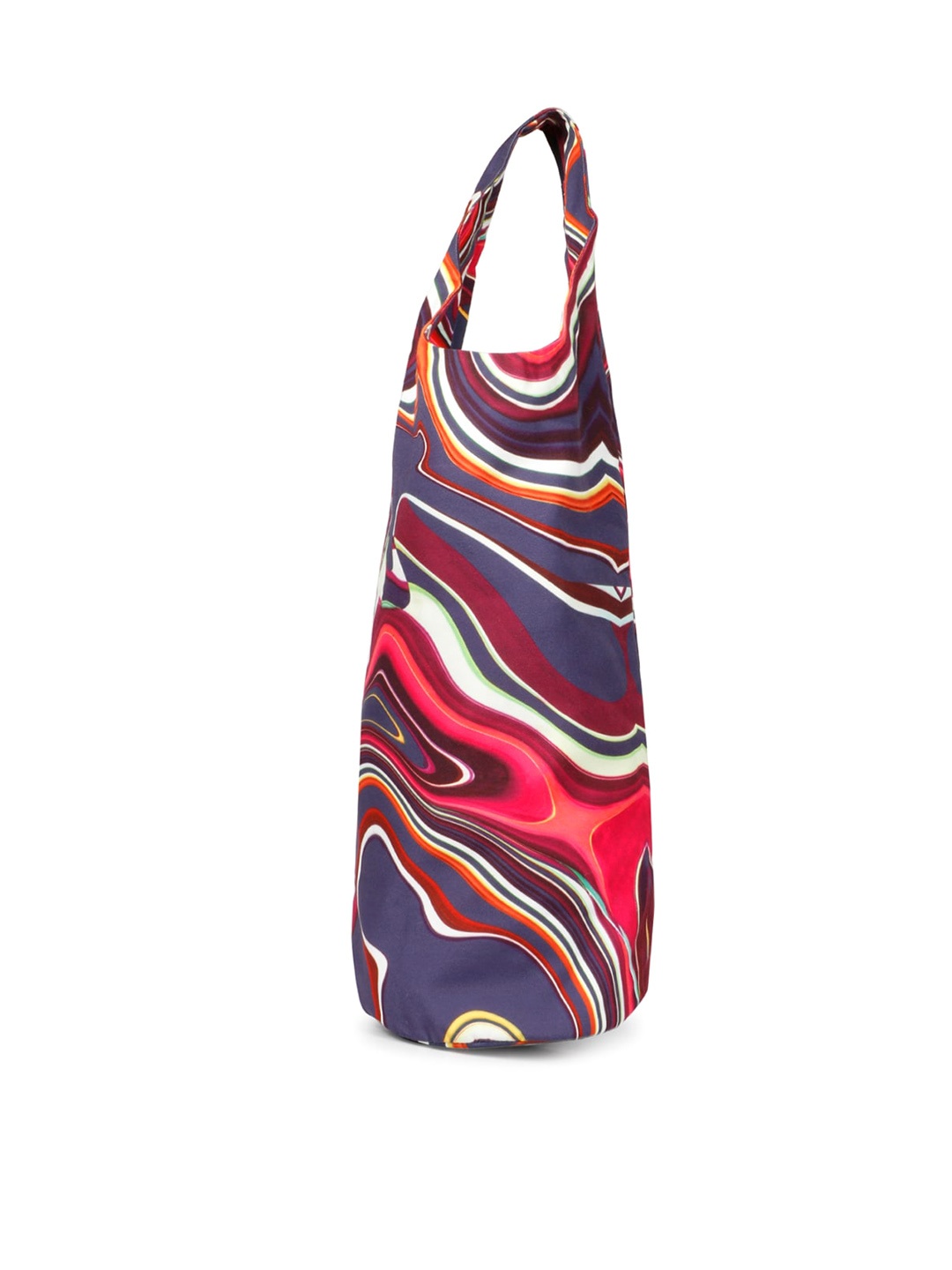 Favore Abstract Printed Shopper Tote Bag, Blue