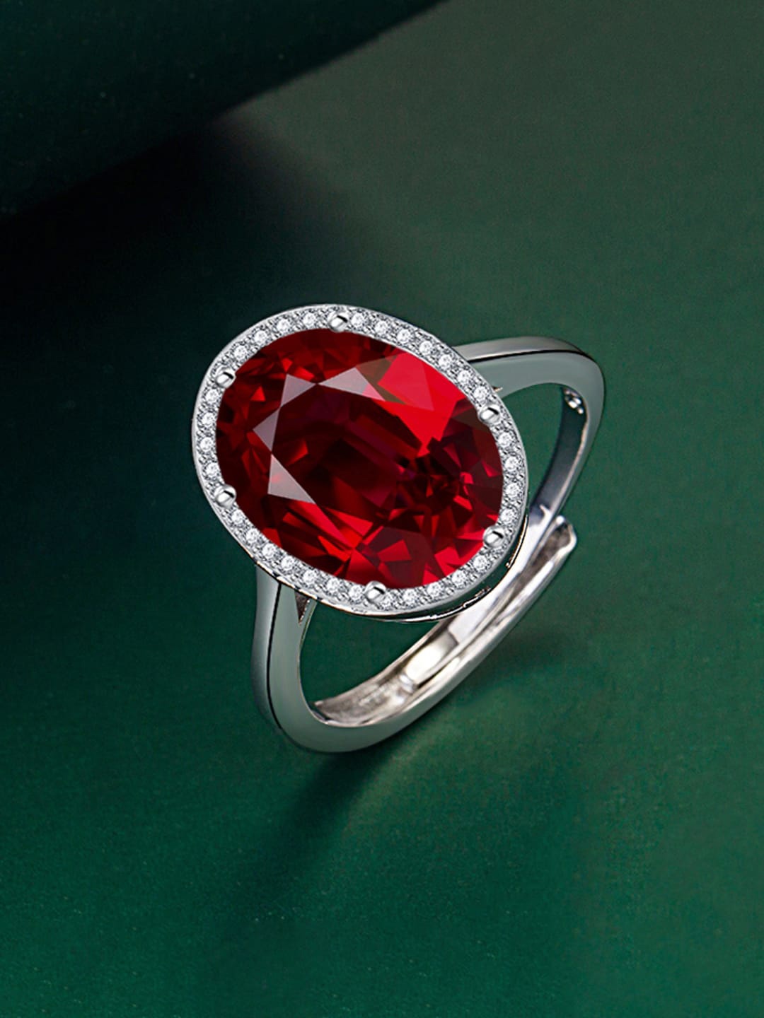 Designs & You Silver Plated Crushed Ice Cut American Diamond Studded Finger Ring
Designs & You Silver Plated Crushed Ice Cut American Diamond Studded Finger Ring