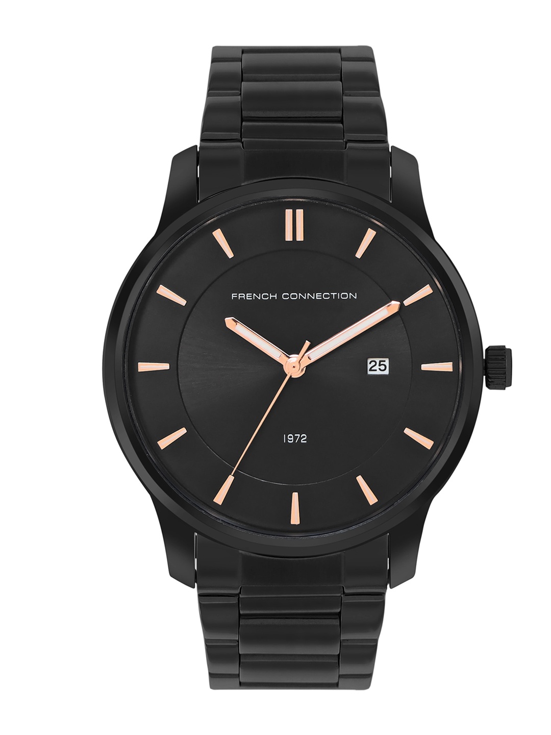 French Connection Men Stainless Steel Bracelet Style Straps Analogue Watch FCN00057D, Black
French Connection Men Stainless Steel Bracelet Style Straps Analogue Watch FCN00057D, Black
