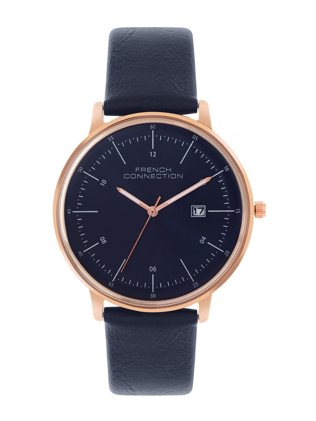 French Connection Men Printed Dial & Leather Straps Analogue Watch FCN00094D, Navy blue
French Connection Men Printed Dial & Leather Straps Analogue Watch FCN00094D, Navy blue