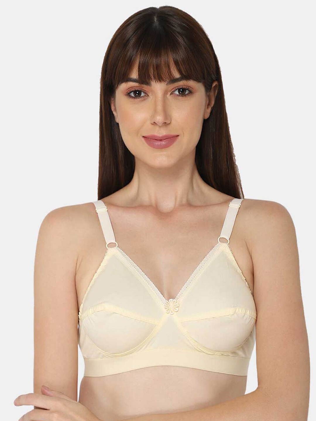 NAIDU HALL Non-Wired Non-Padded Medium Coverage Pure Cotton Bra With All Day Comfort, Nude
NAIDU HALL Non-Wired Non-Padded Medium Coverage Pure Cotton Bra With All Day Comfort, Nude