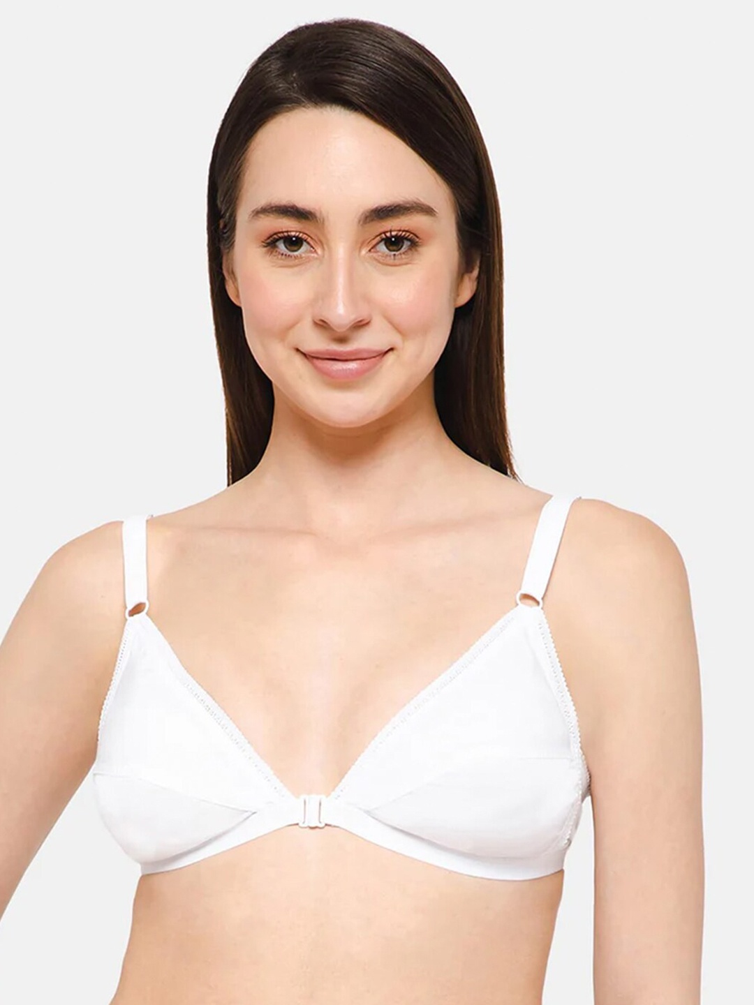 NAIDU HALL Non Padded Half Coverage Pure Cotton Everyday Bra With All Day Comfort, White
NAIDU HALL Non Padded Half Coverage Pure Cotton Everyday Bra With All Day Comfort, White