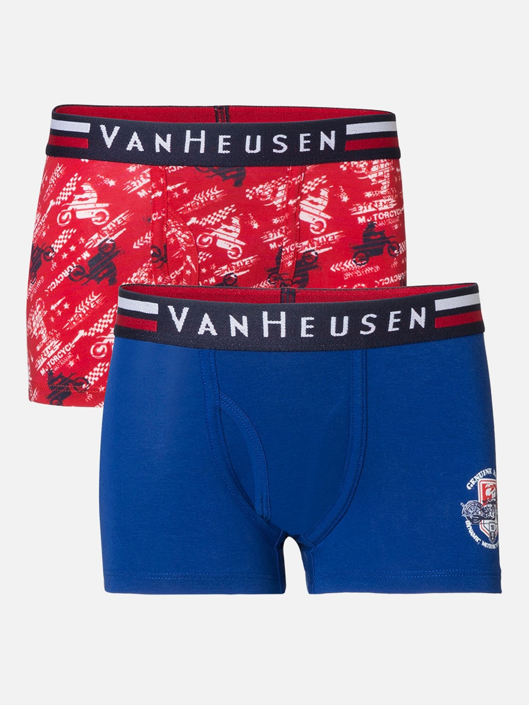 Van Heusen Boys Pack of 2 Elastic Waistband Ultra Soft Trunks IKIBTR2AP1021053, Blue
Van Heusen Boys Pack of 2 Elastic Waistband Ultra Soft Trunks IKIBTR2AP1021053, Blue