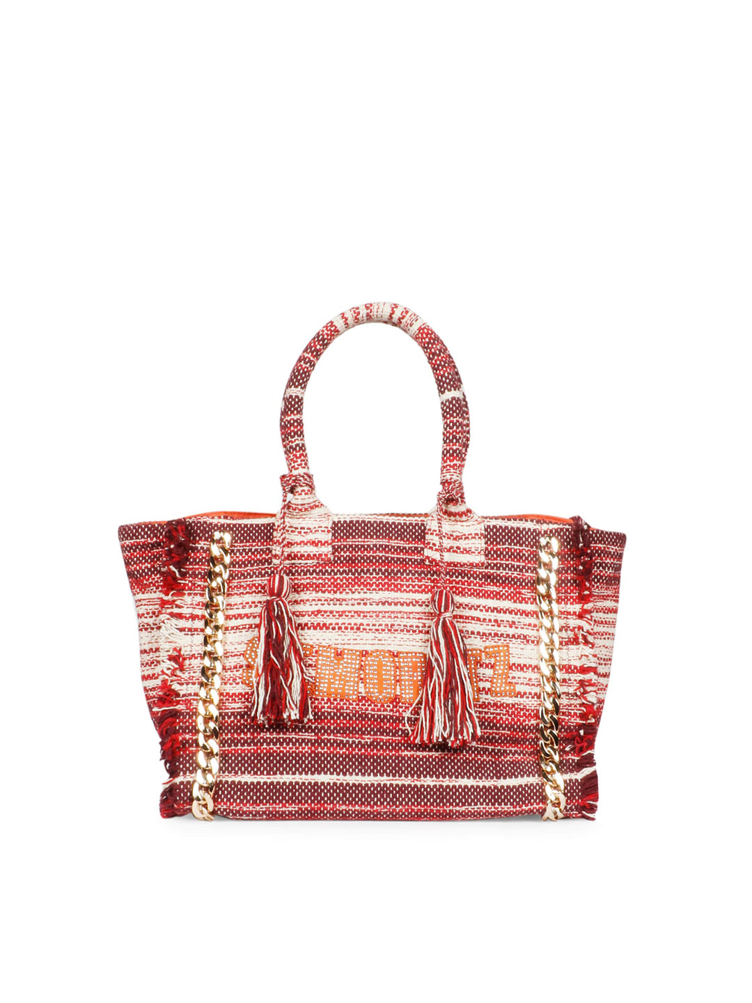 Saint G Striped Structured Handheld Bag, Red
Saint G Striped Structured Handheld Bag, Red
