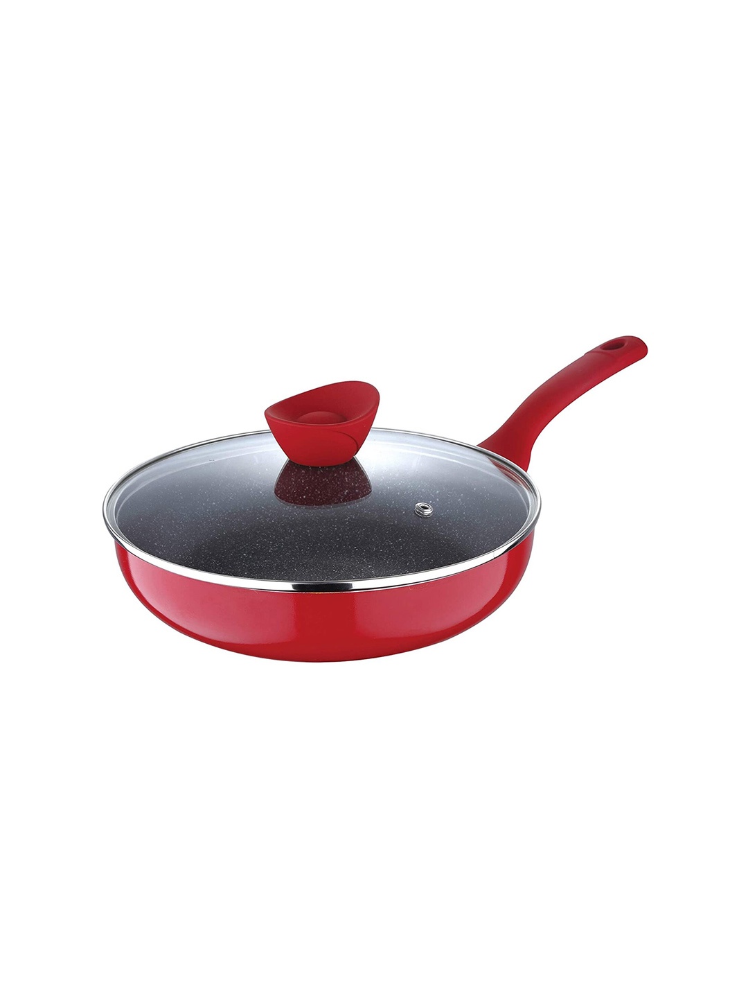Bergner Bellini Plus 5-Layer Non-Stick 26cm (3 L) Deep Frypan Induction Bottom with Lid, Red
Bergner Bellini Plus 5-Layer Non-Stick 26cm (3 L) Deep Frypan Induction Bottom with Lid, Red