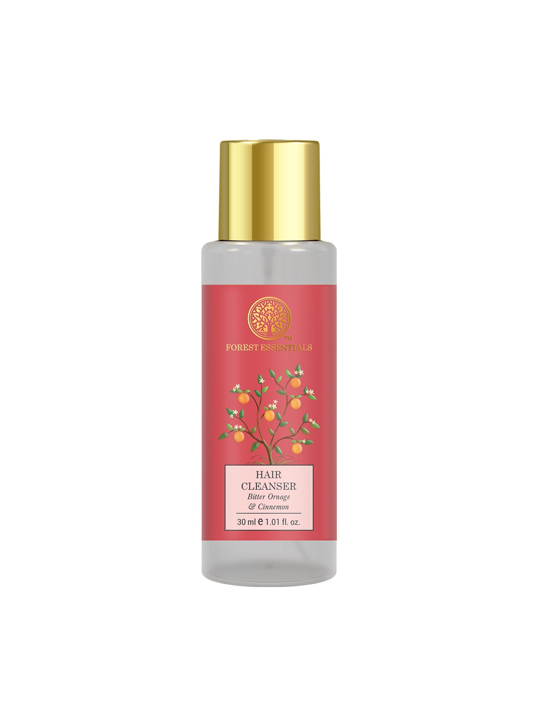 Forest Essentials Bitter Orange & Cinnamon Travel Size Hair Cleanser - 30 ml, Transparent
Forest Essentials Bitter Orange & Cinnamon Travel Size Hair Cleanser - 30 ml, Transparent