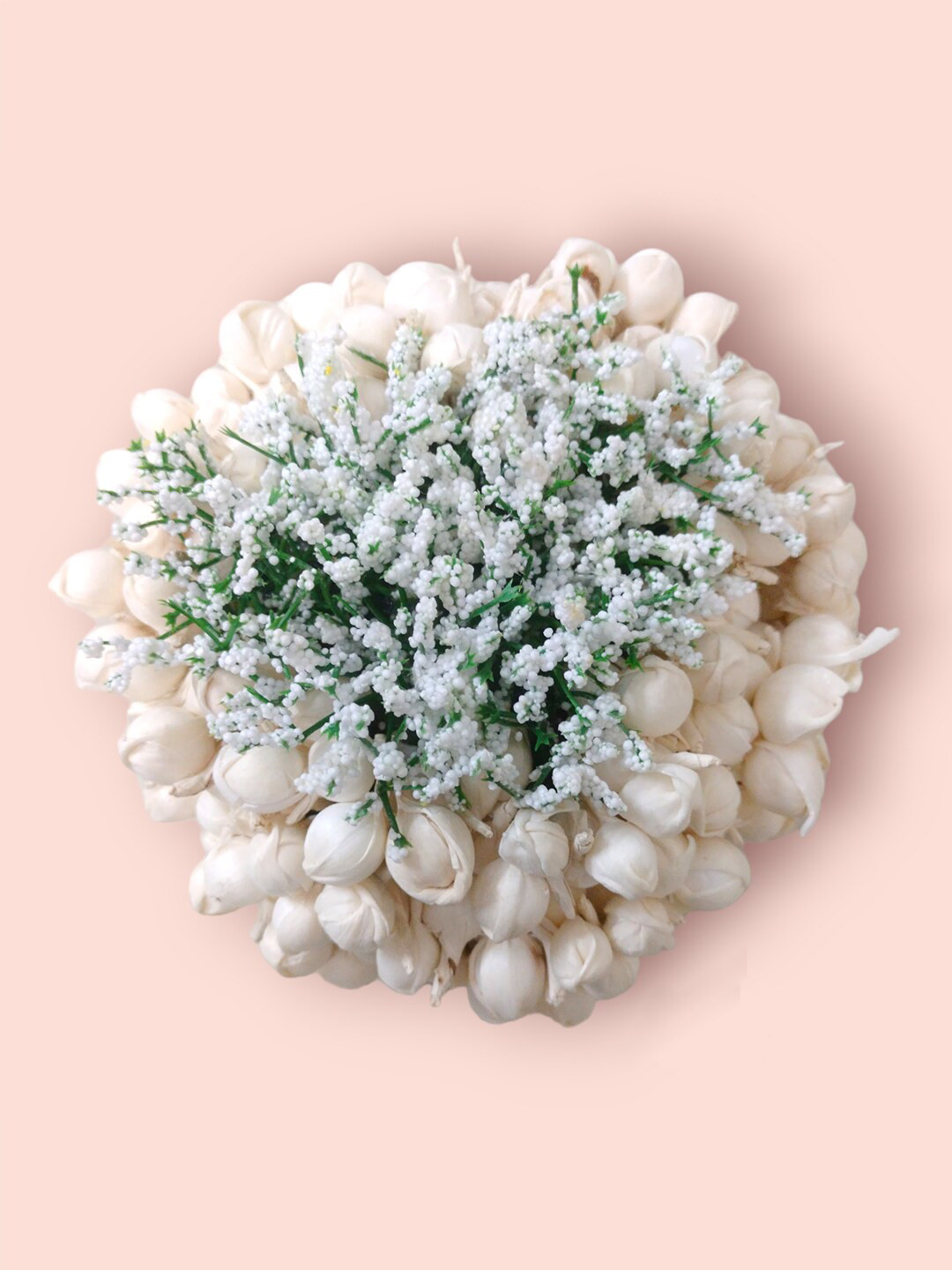 Hair Flare Embellished Bun Cover, White
Hair Flare Embellished Bun Cover, White