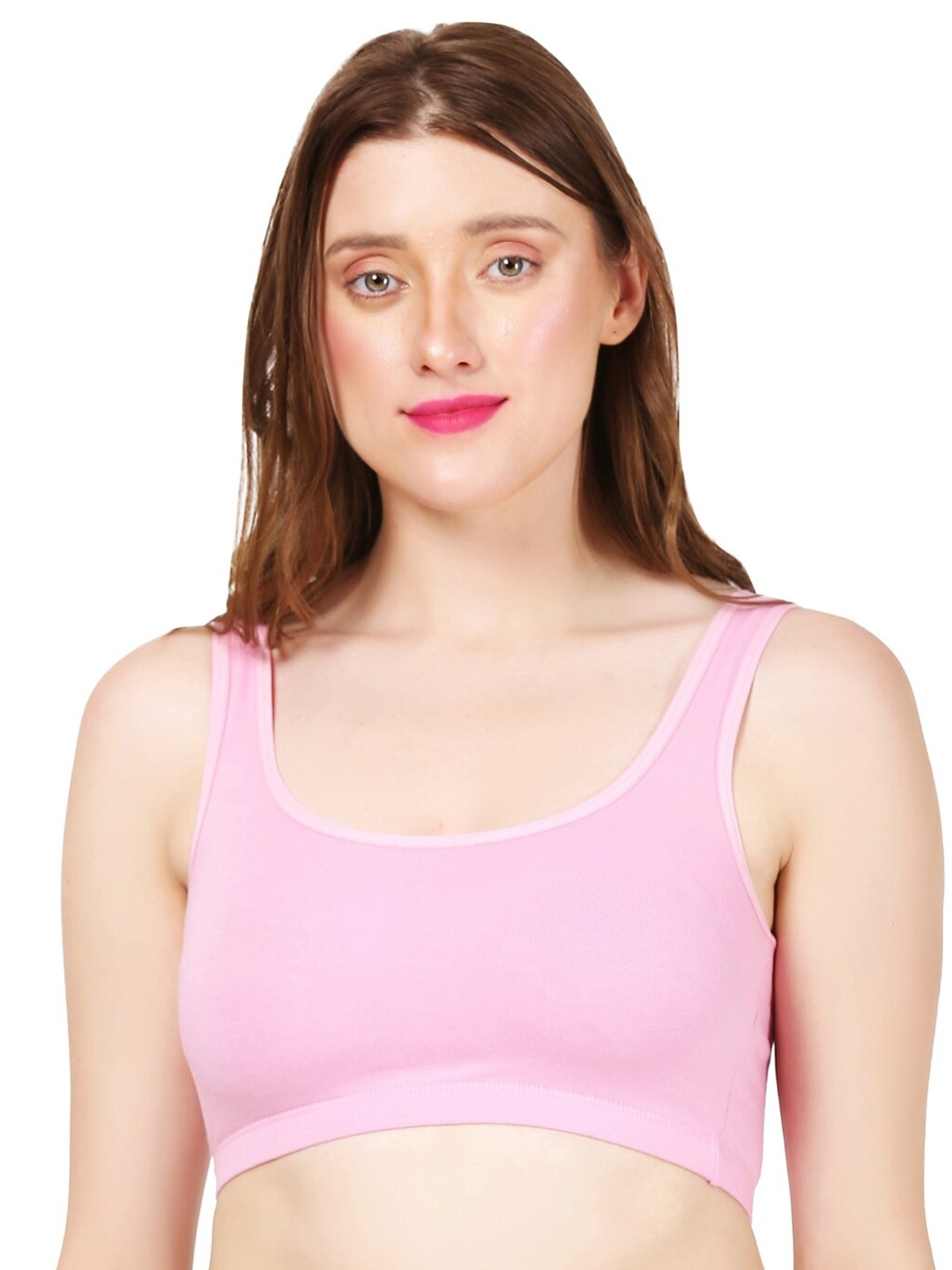 MYSHA Full Coverage Non Padded Non-Wired Dri Fit Sports Bra With All Day Comfort, Pink
MYSHA Full Coverage Non Padded Non-Wired Dri Fit Sports Bra With All Day Comfort, Pink