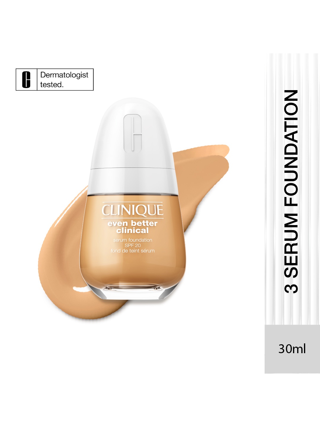 Clinique Even Better Clinical SPF 20 Serum Foundation 30ml - Honey Wheat WN 54, Beige
Clinique Even Better Clinical SPF 20 Serum Foundation 30ml - Honey Wheat WN 54, Beige
