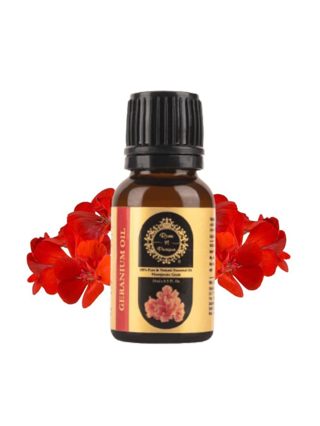 ROSENPARQUE Pure & Natural Therapeutic Grade Geranium Essential Oil - 15 ml, Brown
ROSENPARQUE Pure & Natural Therapeutic Grade Geranium Essential Oil - 15 ml, Brown
