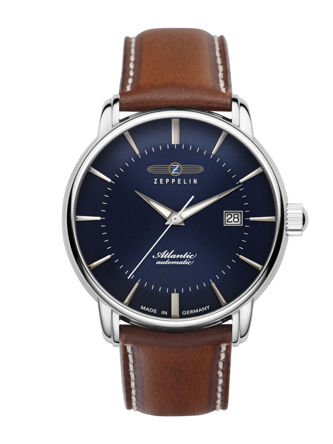 ZEPPELIN Men Blue Dial & Brown Leather Straps Analogue Automatic Motion Powered Watch 84523
ZEPPELIN Men Blue Dial & Brown Leather Straps Analogue Automatic Motion Powered Watch 84523