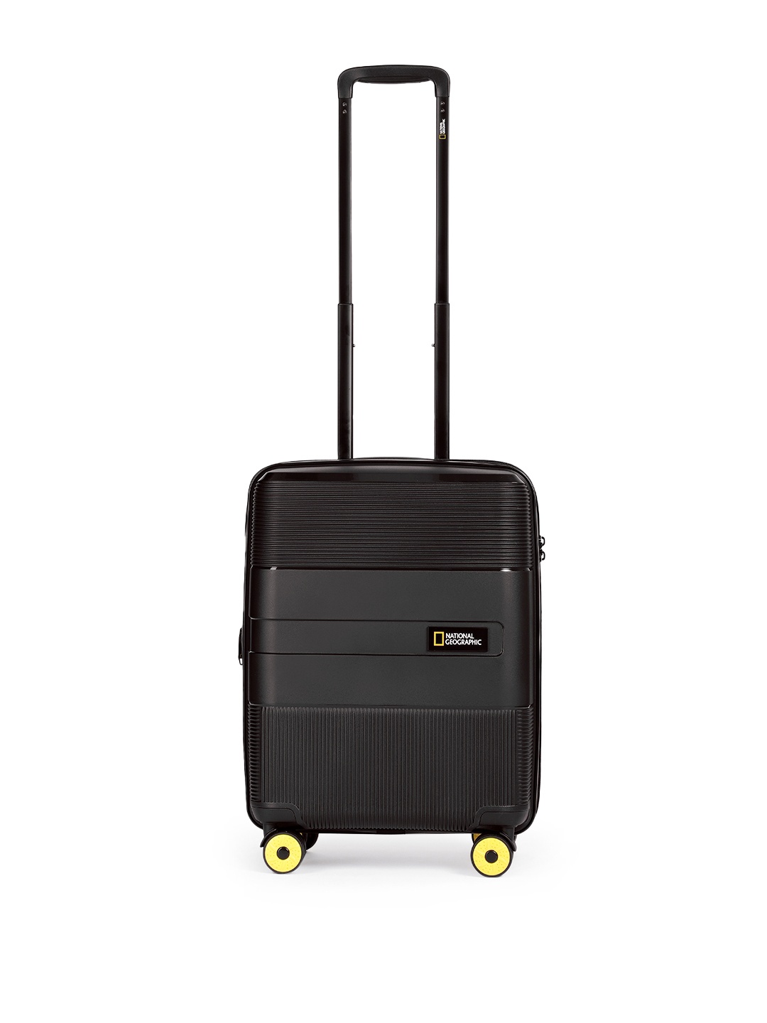National Geographic Unisex Solid 360-Degree Rotation Cabin Trolley Bag - 55 cm, Black
National Geographic Unisex Solid 360-Degree Rotation Cabin Trolley Bag - 55 cm, Black