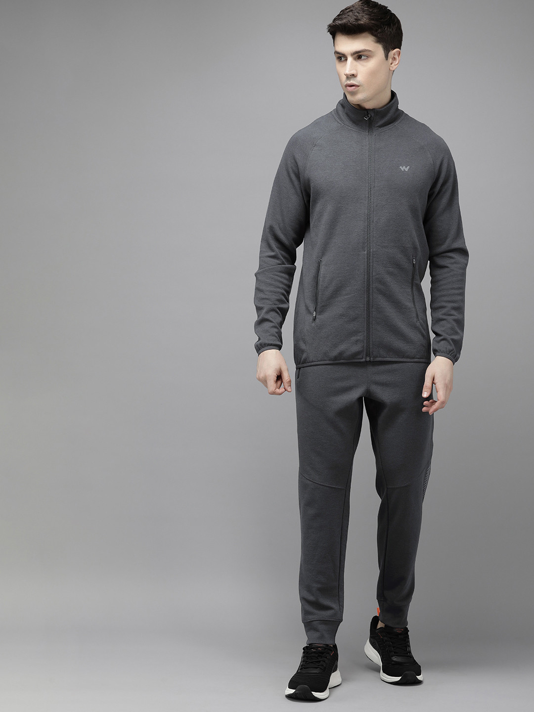 Wildcraft Solid Jacket And Mid-Rise Joggers, Grey
Wildcraft Solid Jacket And Mid-Rise Joggers, Grey