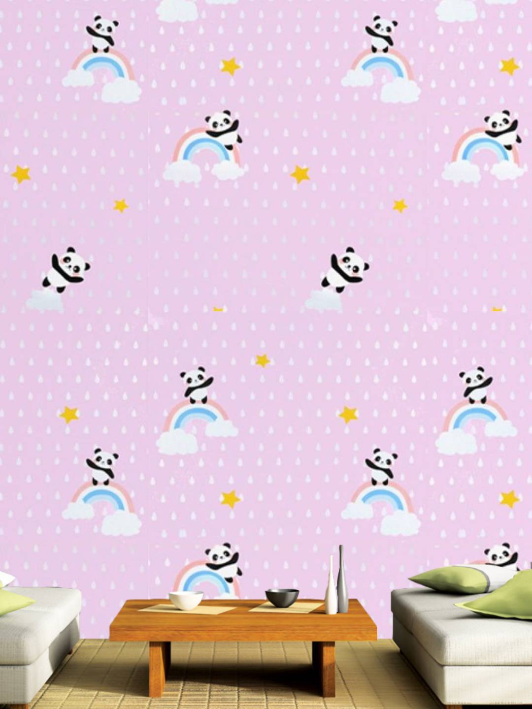 Jaamso Royals Pink Cartoon Animal Design Self Adhesive Waterproof Home Decor Wallpaper, Purple
Jaamso Royals Pink Cartoon Animal Design Self Adhesive Waterproof Home Decor Wallpaper, Purple
